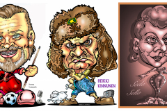 karikatyyri-muotokuva-vesamatti-loiri-heikki-kinnunen-seela-sella