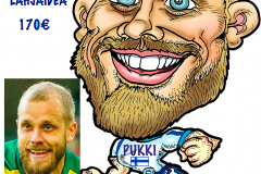 muotokuva-karikatyyri-valokuvasta-teemu-pukki-suomi-huuhkajat-jalkapallon-em-football-2020-pilapiirros-pilakuva-finland-karikatyyrit-muotokuvat-jorma-lampela