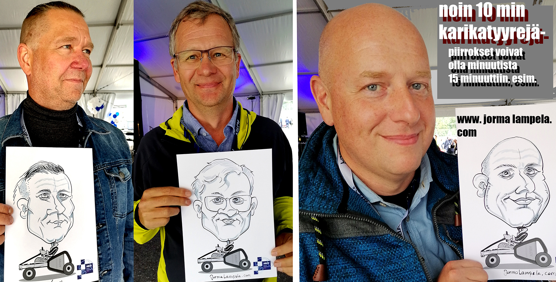 tilaa-karikatyyritaiteilija-jorma-lampela